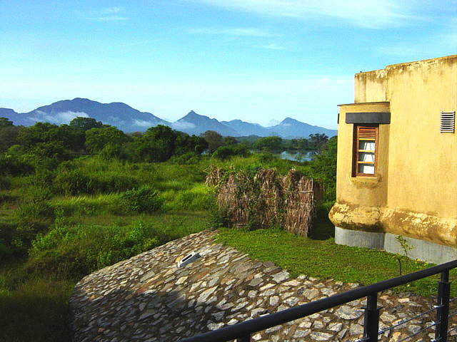 Elephant Corridor five star boutique hotel Sigiriya Sri Lanka Cultural triangle image IHB100082 copyright InternetHolidaysBiz jungle views