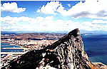 Gibraltar weddings view of Gibraltar straits from Rock of Gibraltar